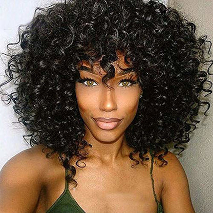 Deep Curly Wig | 100% Made From Human Hair | For Women