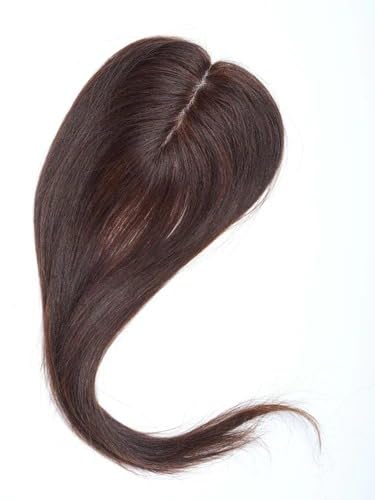 MINI SCALP TOPPER 100% NATURAL HUMAN HAIR | SILK BASE HAIR TOPPER