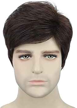 Blushia Medium Hair Wig | 100 % made From Human Hair | Wig For Men