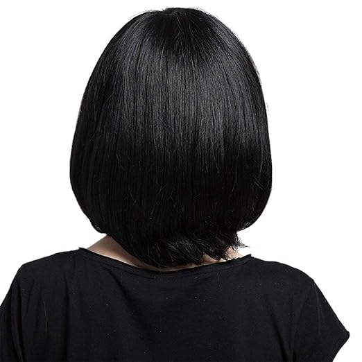 Short Black  Bob |100% Made From Human Hair | Wig For Women