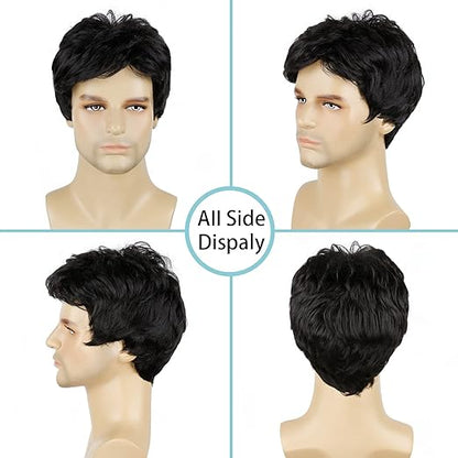 Men Hair Toupee | 100% Made From Human Hair | For Men