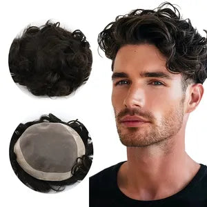 CV ALI 2 Mono Lace Hair Patch | For Men | 100% Human Hair