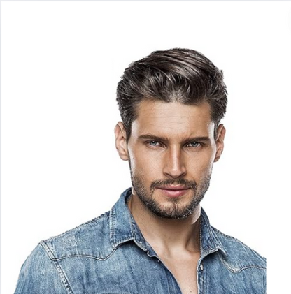 CV BX6 Lace Hair Monofilament | For Men | 100% Made From Human Hair