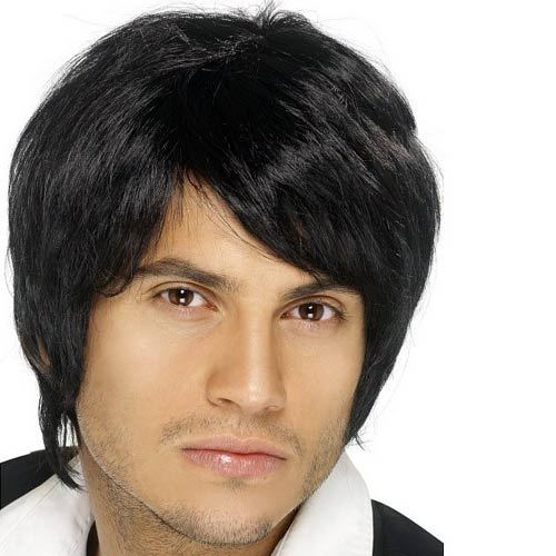 Abrish Short Hair Wig 100 Made From Real Human Hair For Men CV Hair Wigs